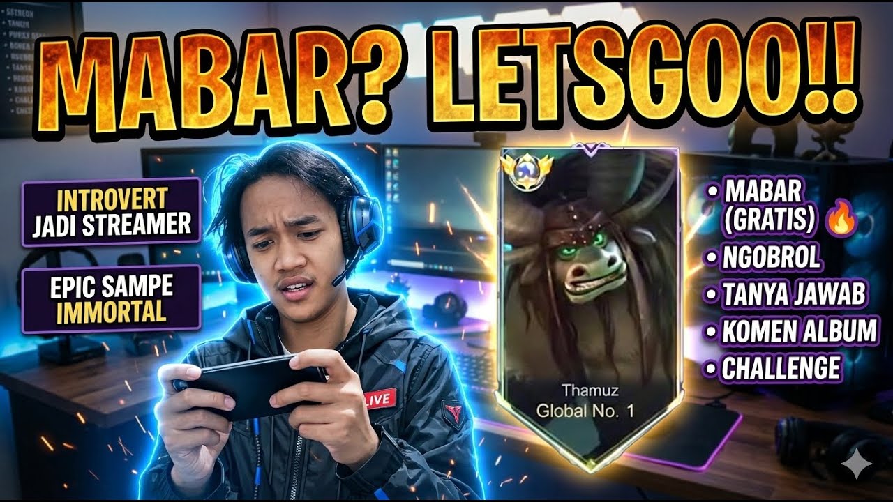 MLBB 🔴 Streamer Introvert | Chill Rank • Mabar? Gas!! #SHORTS #LIVESHORTS #mobilelegends #mlbb