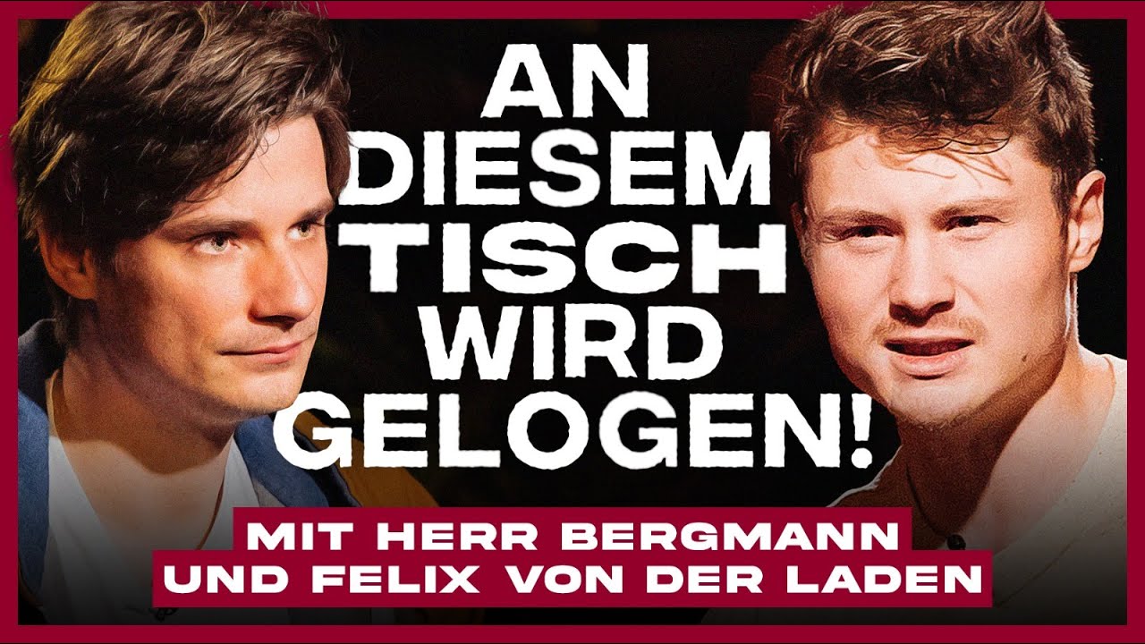 An diesem Tisch wird GELOGEN! (mit Herr Bergmann & Felix von der Laden)