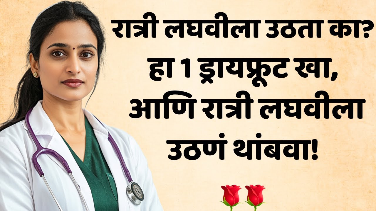रात्री लघवीला उठता का? हा 1 ड्रायफ्रूट खा, आणि रात्री लघवीला उठणं थांबवा | Eat These Nuts