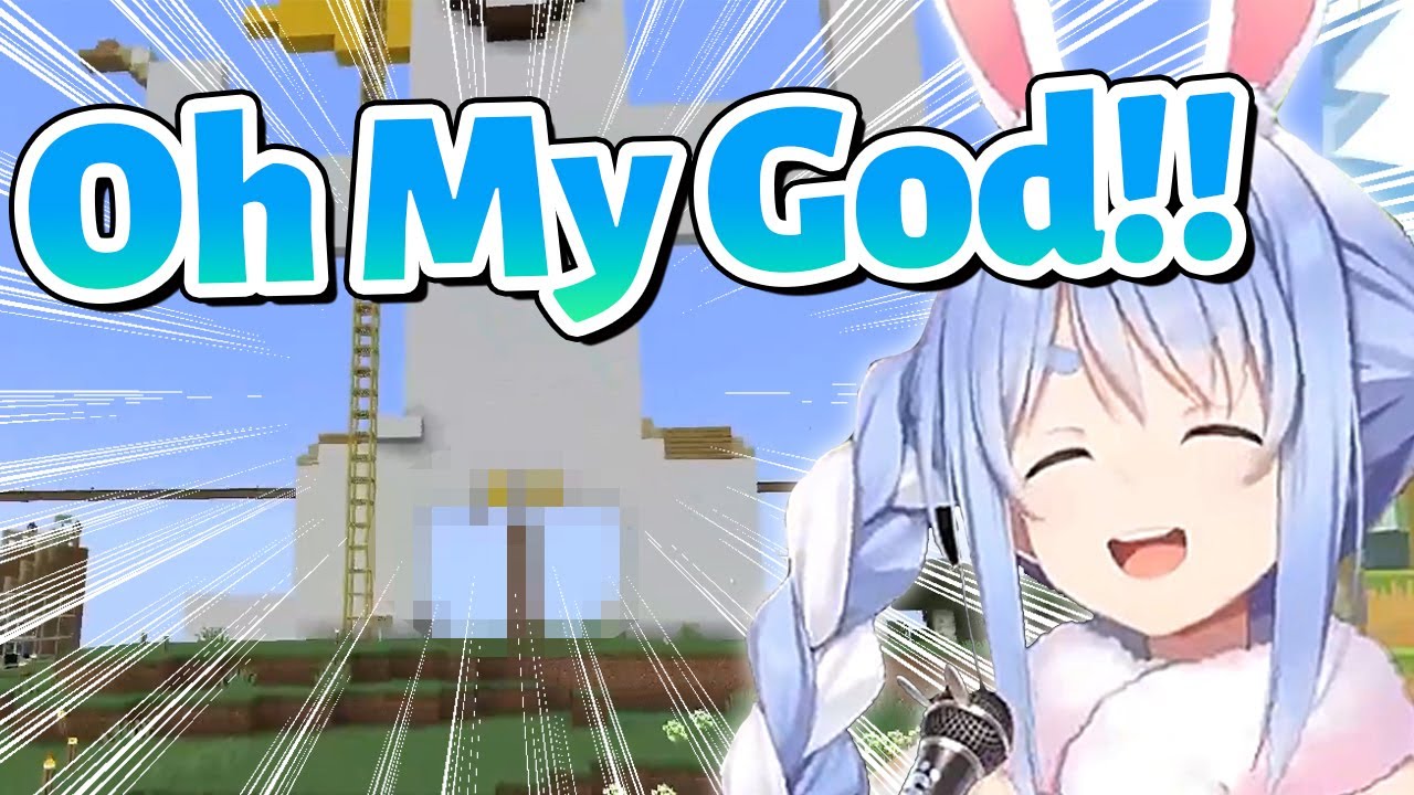 Pekora playing pranks like Nenechi【Minecraft/Hololive Clip/EngSub】
