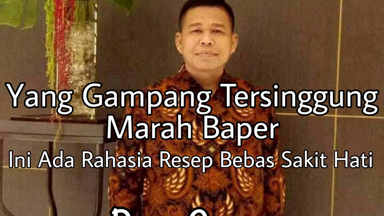 RAHASIA HIDUP BEBAS TERSINGGUNG SAKIT HATI DAN KEPAHITAN - PETER GUNTUR