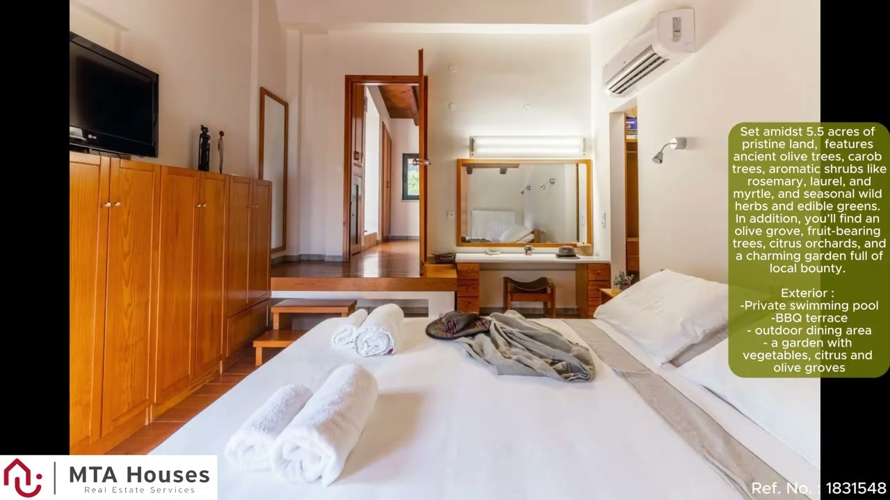 ΒΙΛΑ ΠΡΟΣ ΕΝΟΙΚΙΑΣΗ ΣΤΗΝ ΠΑΝΤΑΝΑΣΣΑ , ΓΑΖΙ | VILLA FOR RENT IN PANTANASSA , GAZI