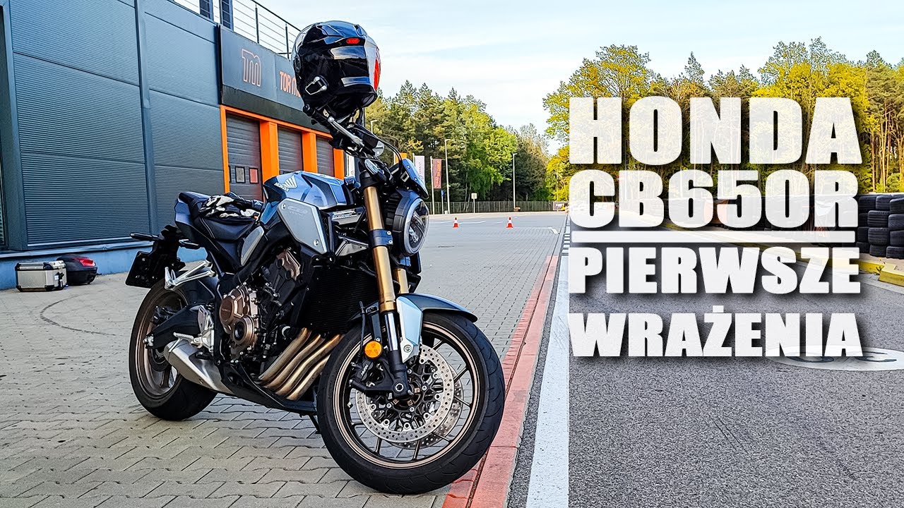 HONDA CB650R - pierwsze wrażenia z jazdy - motovlog - CMV261