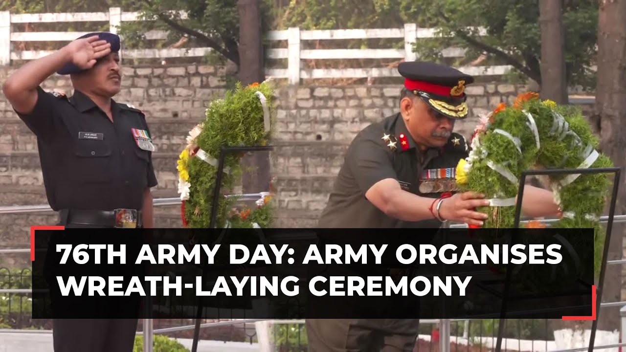 76th Army Day: Army organises wreath-laying ceremony at EME War Memorial at Secunderabad