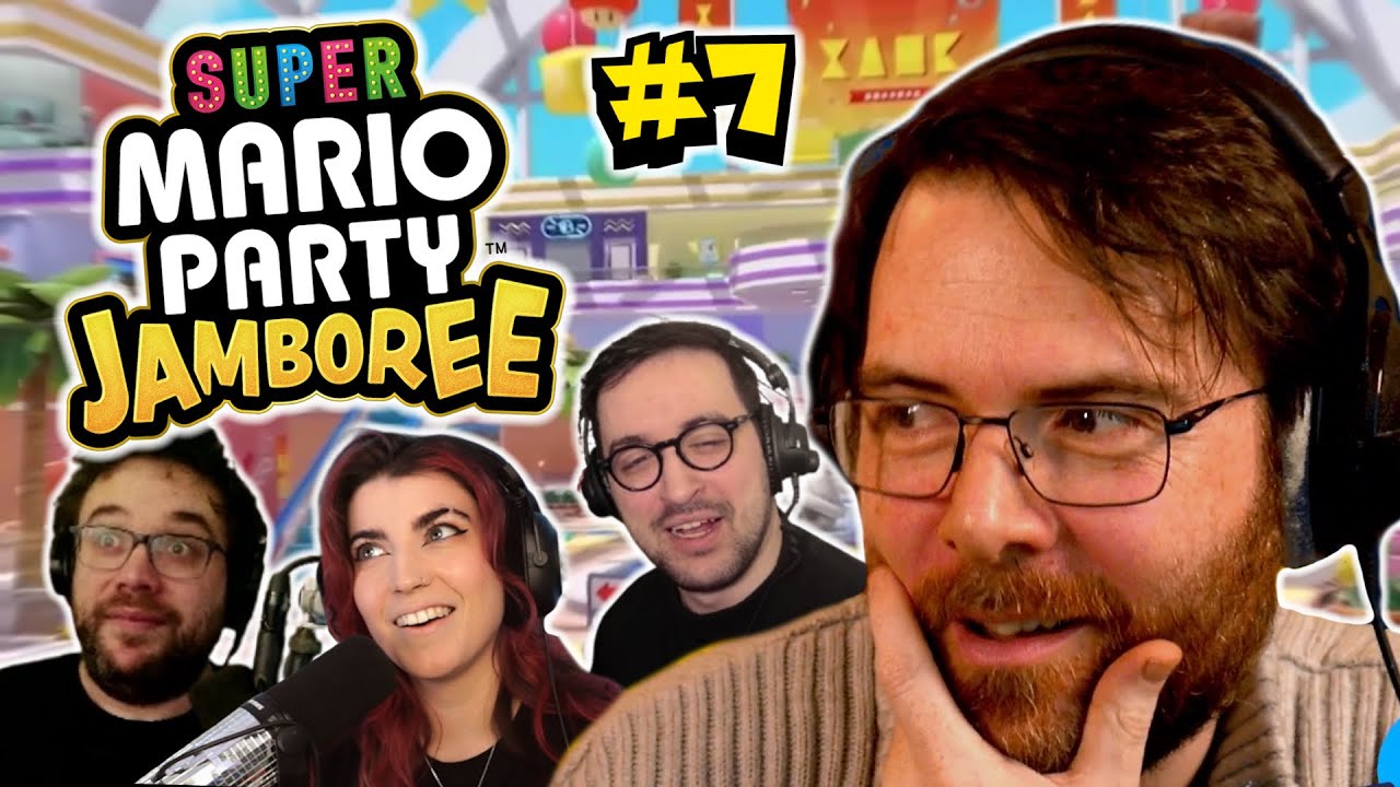 MARIO PARTY JAMBOREE #7 ft. Antoine Daniel, Etoiles & Horty ! (Best-of du Lundi #158)