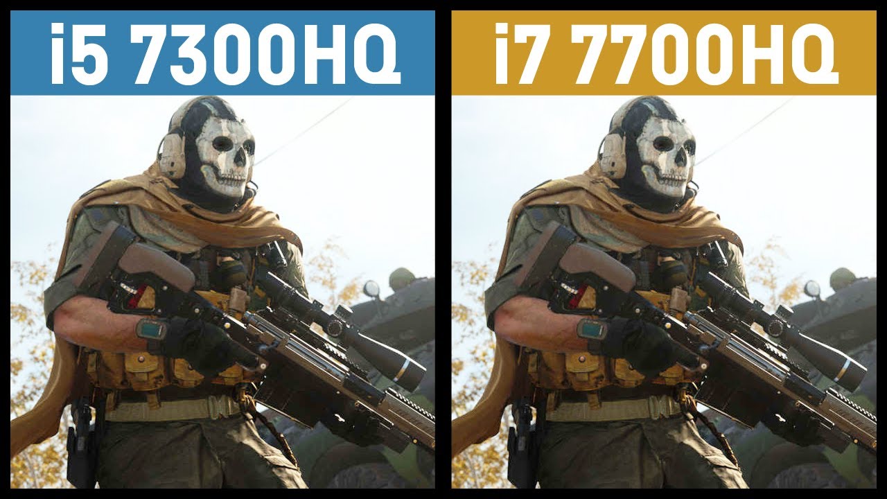Intel i5 7300HQ vs i7 7700HQ in 2020 (Laptop)