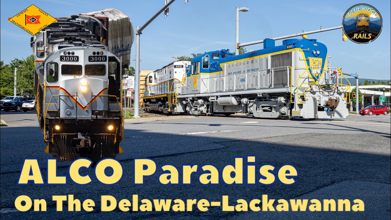 ALCO Paradise на реке Делавэр-Лакаванна
