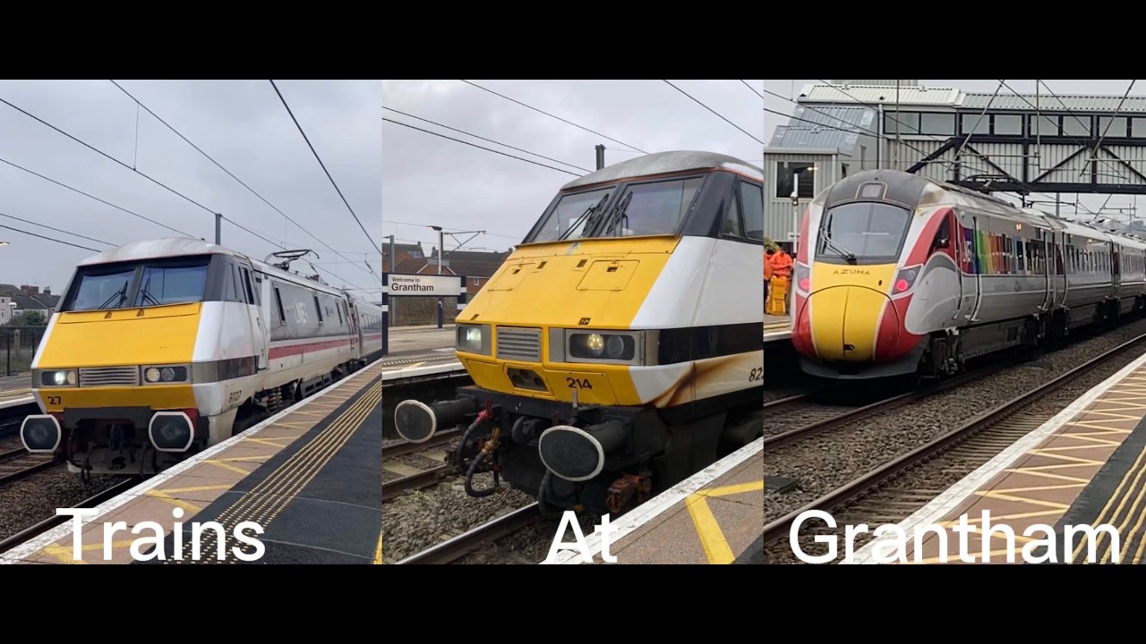 Trains at Grantham (ECML) (02/02/26)