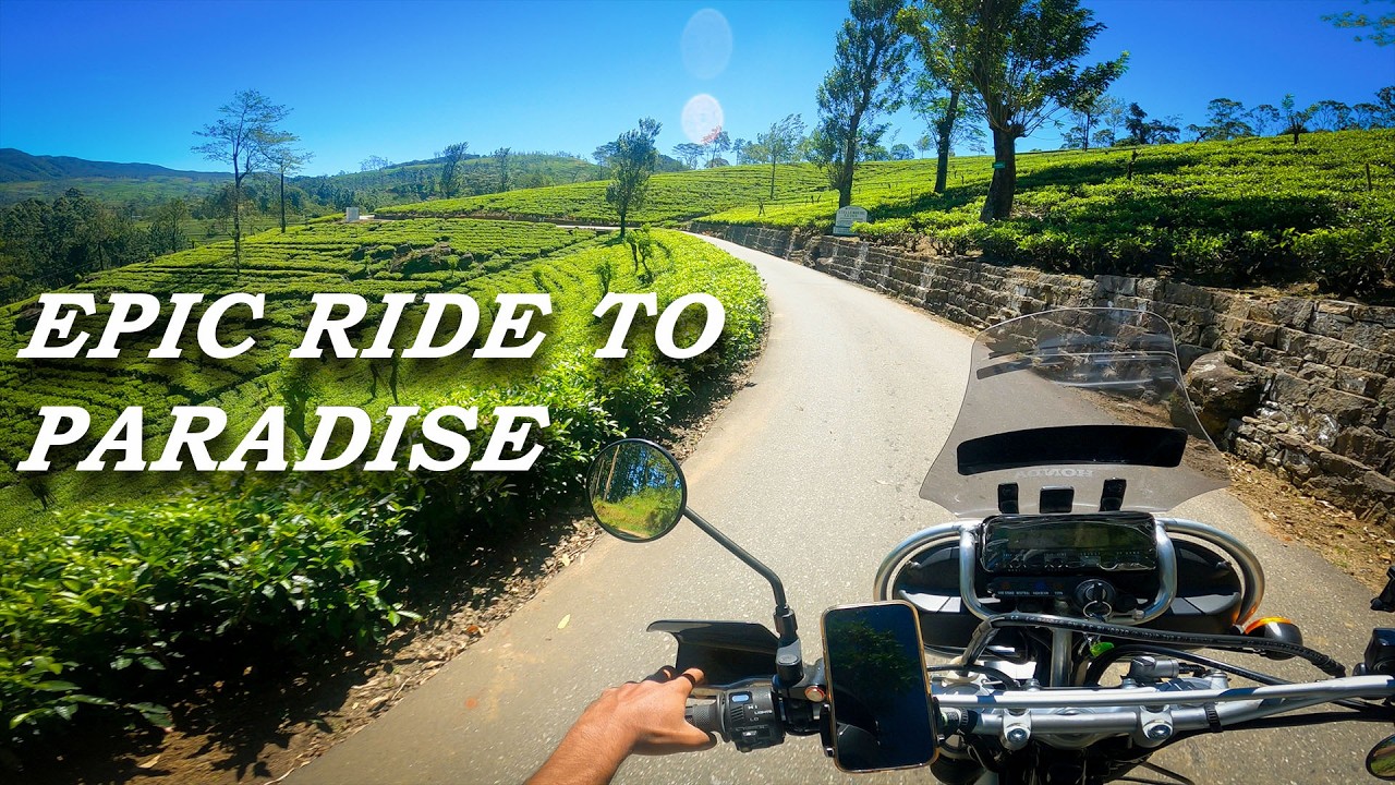 XR Baja Bike Ride to Garandigini Ella Waterfall | Hidden Gem in Sri Lanka