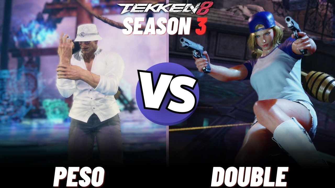 Tekken 8 - Peso (Bryan) VS Double (Nina) Ranked Match