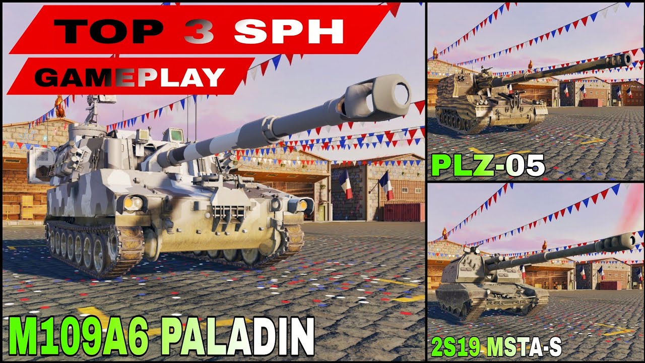 TOP 3 BEST SPH BRUTAL GAMEPLAY 🔥 MWT :  TANK BATTLES
