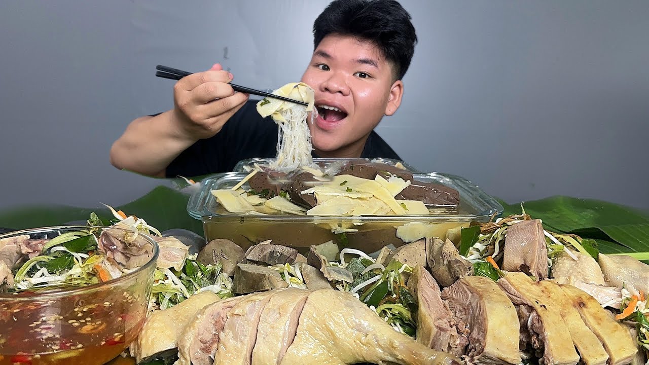 Miến Măng Vịt & Gỏi Vịt Chấm Mắm Gừng Thơm Ngon Đậm Đà | Dương Doubar