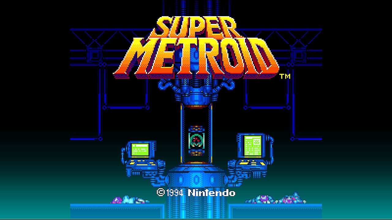 BSNES | Super Metroid 60FPS Widescreen | SNES Emulator HD PC Gameplay