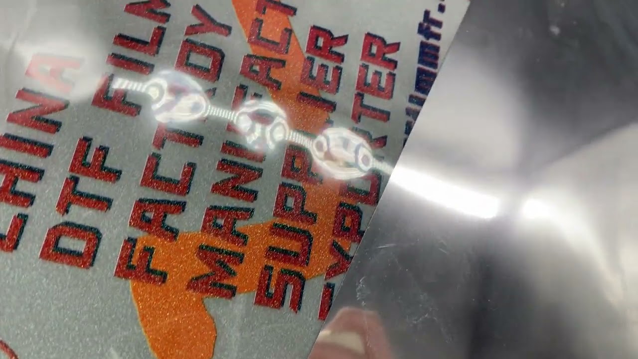 Good, Glitter DTF heat Transfer Film Factory, Glitter PET Film para DTF Supplier, China, Supplier