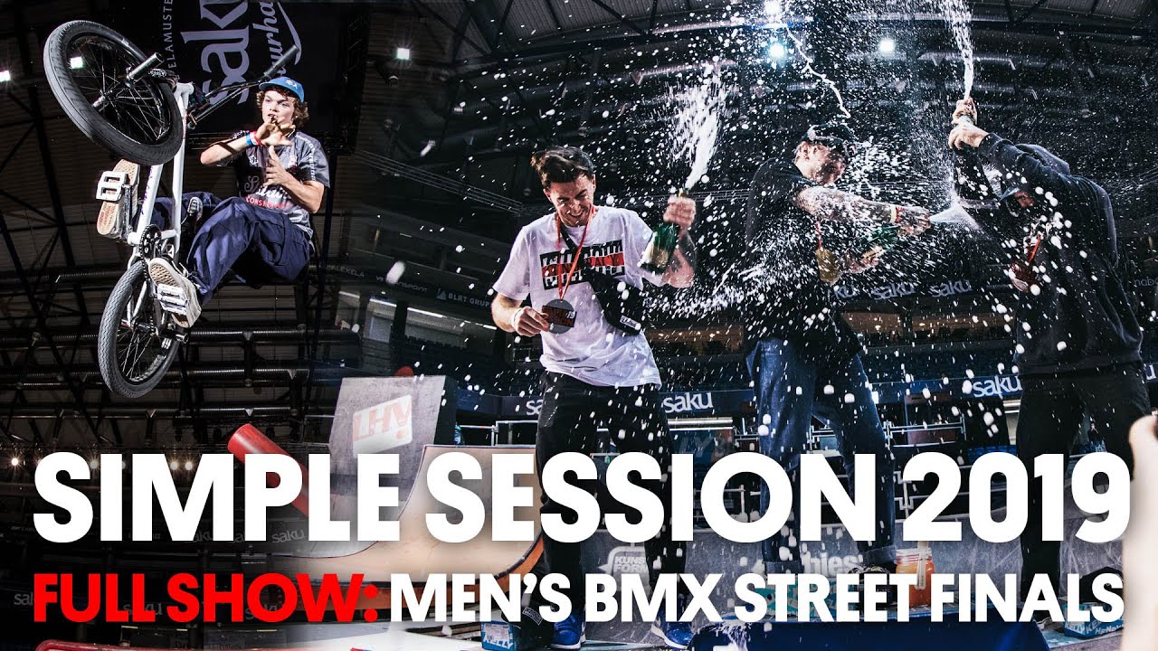 FULL BROADCAST: BMX Street finals – SIMPLE SESSION 2019