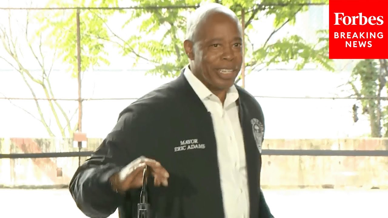 WATCH: Eric Adams Abruptly Ends Press Briefing After Clash With Press Over NYC Sanctuary Law Report