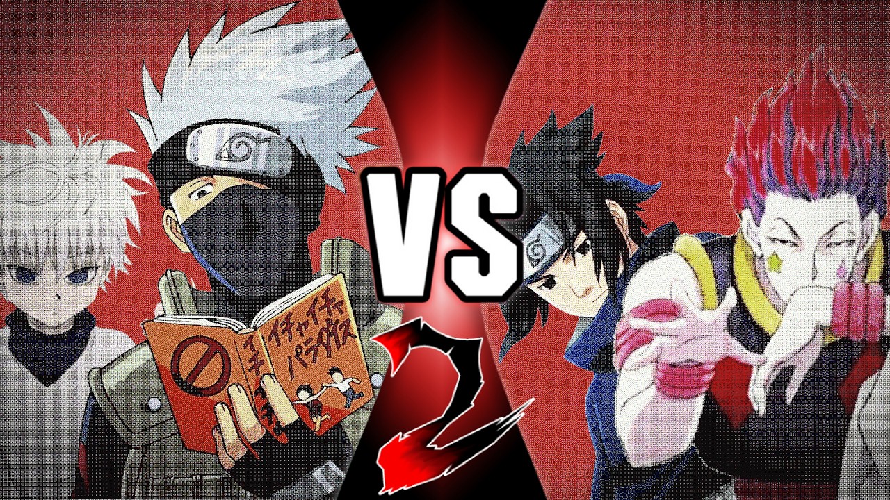 Kakashi & Killua vs Hisoka & Sasuke (SSF2 Mods)