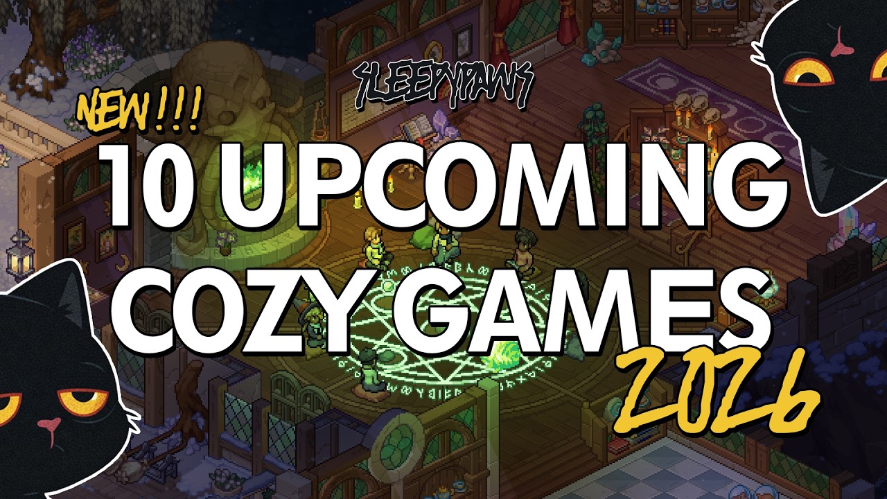 10 Upcoming Cozy PC Games of 2026 You Can&rsquo;t Miss! 🎮🕹️👾