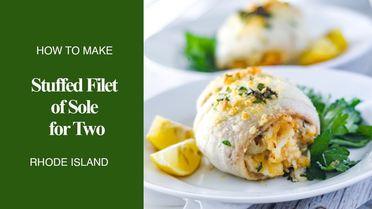 Stuffed Filet Of Sole From Rhode Island