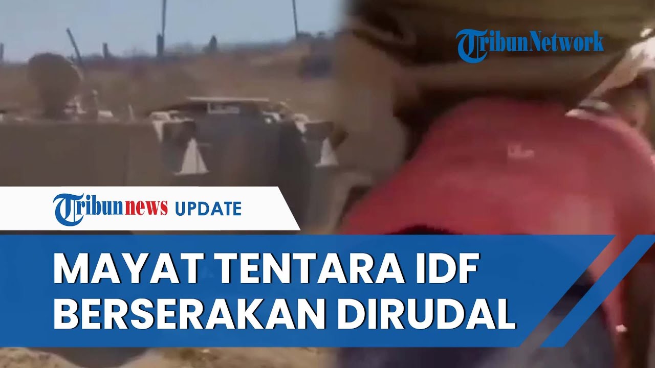 Mayat IDF Berserakan Lapis Baja Diserang Militan Hamas, Tentara Israel Kabur APC Duduki Al-Qassam