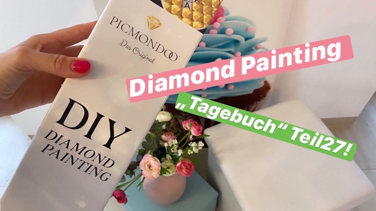 Diamond Painting „Tagebuch“ Teil27. / Picmondoo Update ✅ Was hab ich mit meinem Stift gemacht?? 😱