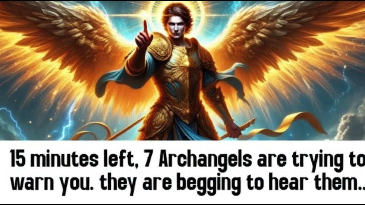 💸 15 minutes left, 7 Archangels are trying to warn you  they are begging to hear them..