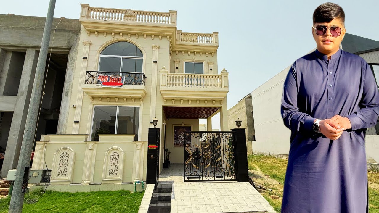 5-Marla Spanish design house for sale in DHA LHR prime location
