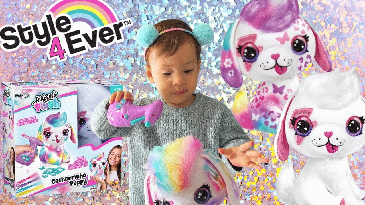 Airbrush Plush: Uma Aventura Criativa com a Mamãe! 🌟💖