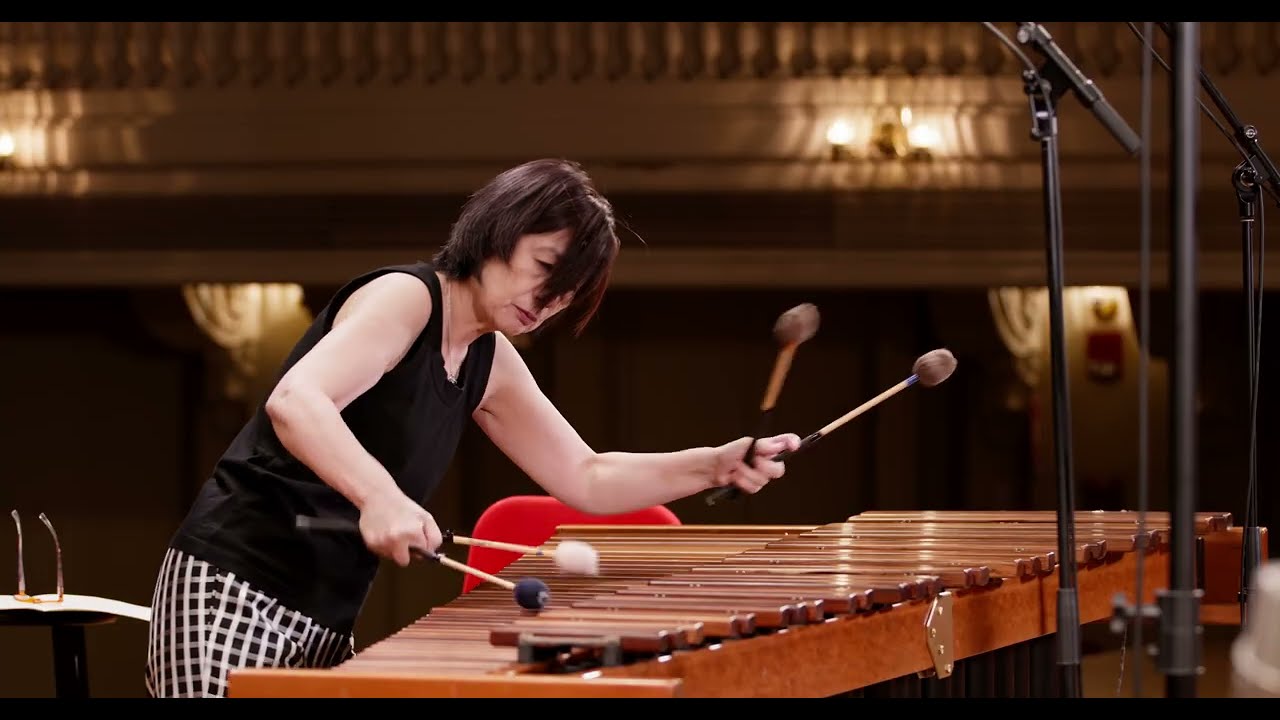 Mika Stoltzman / Bach -Chaconne for Marimba and Strings