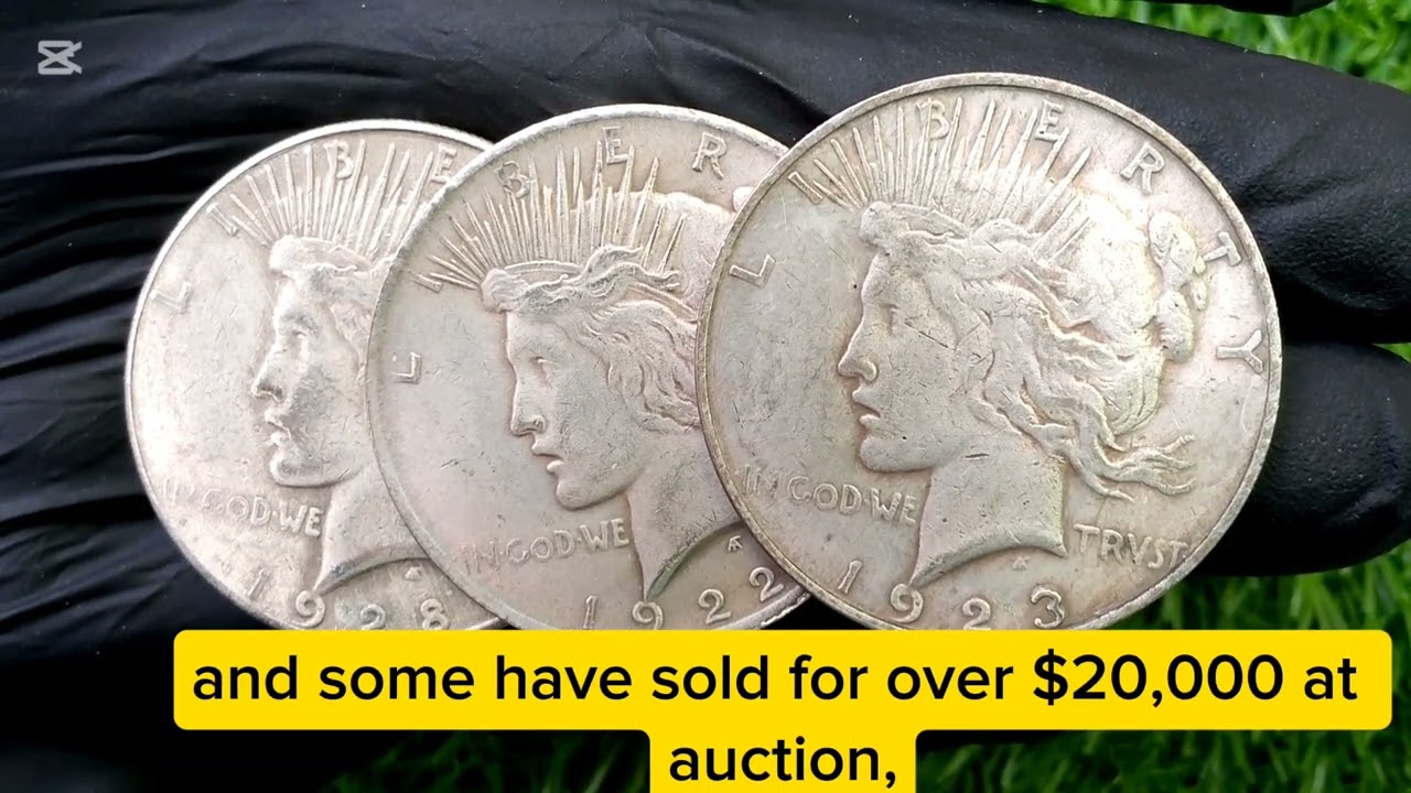 Most Expensive One Dollar Coins 1922, 1923 & 1928 | Rare U.S. Peace Silver Dollars Worth Thousands