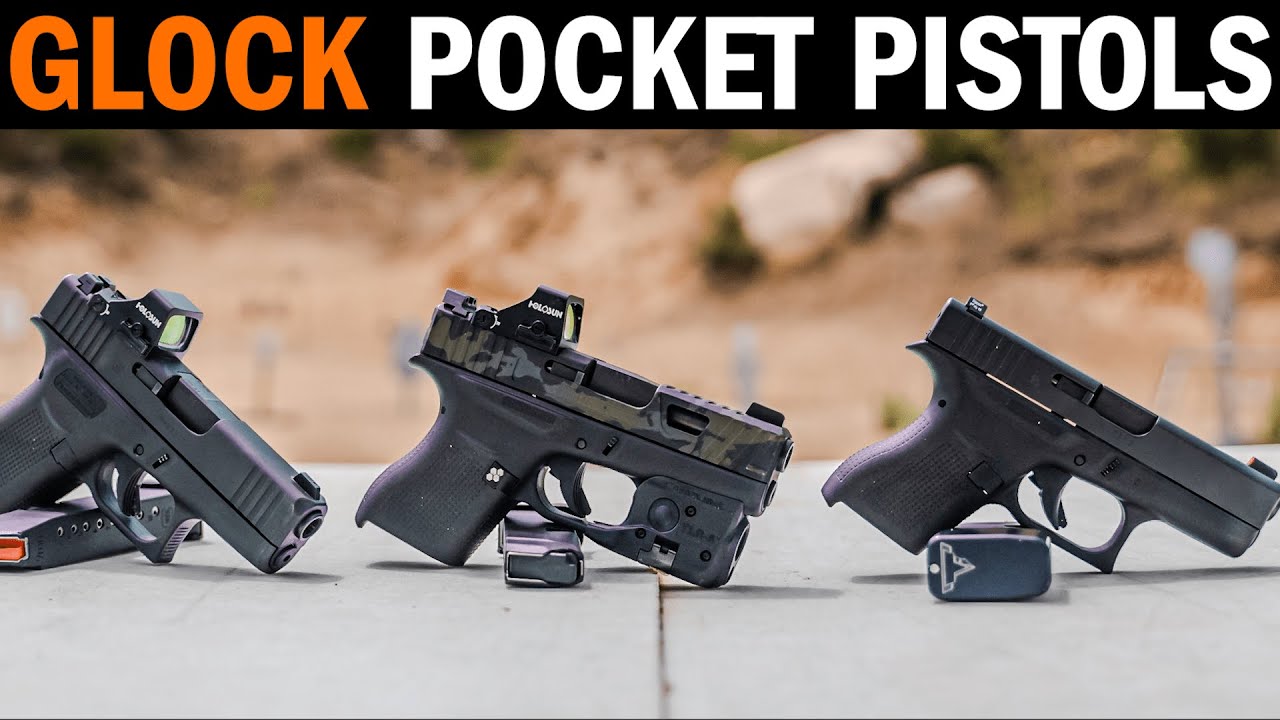 GLOCK Subcompact / Pocket Pistols with 