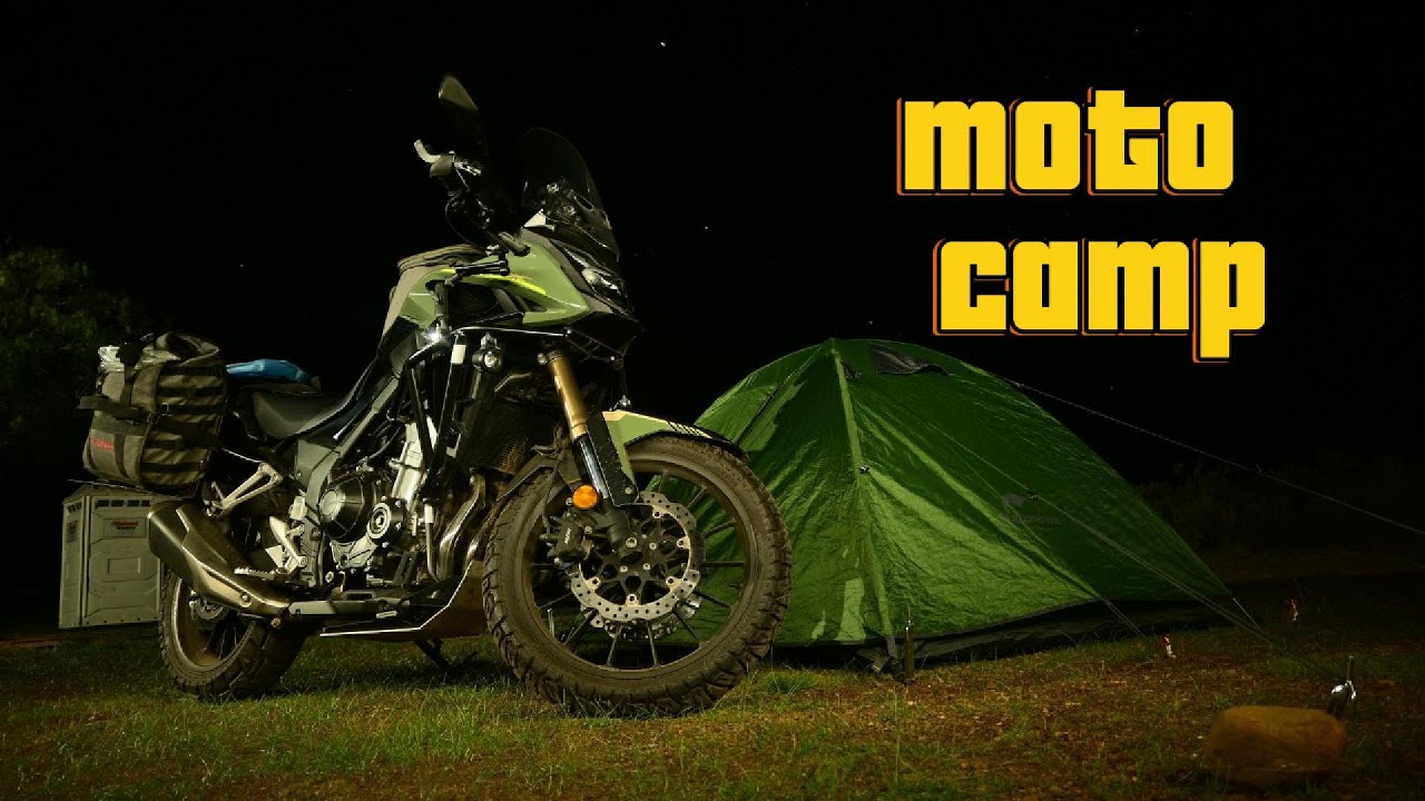 Moto camp trip to Ceres Fly-In.