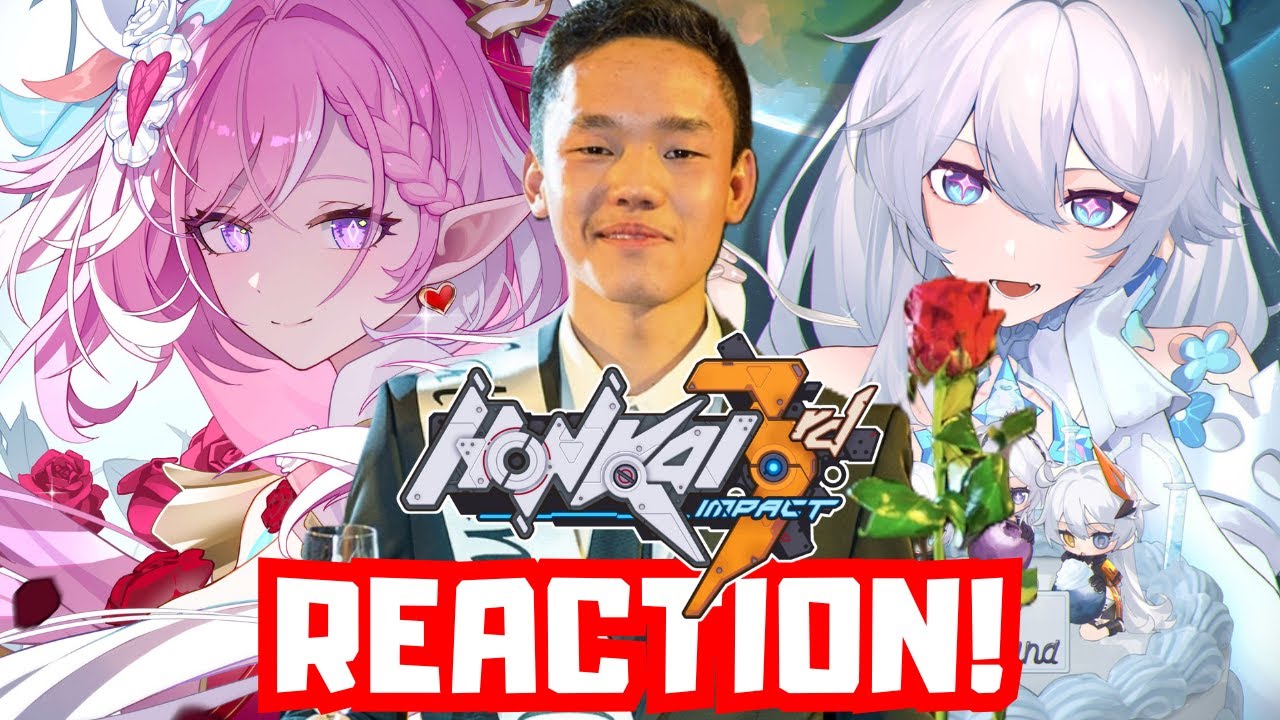 Honkai Impact 3rd All PV trailers FIRST TIME REACTION