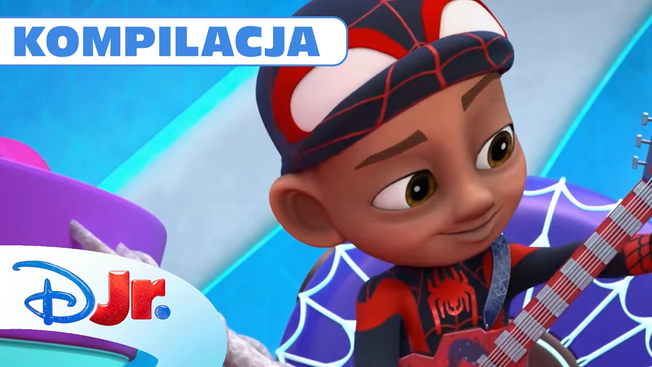 🤝 Współpraca popłaca! | Spidey i super-kumple & Iron Man i super ekipa | Disney Junior Polska