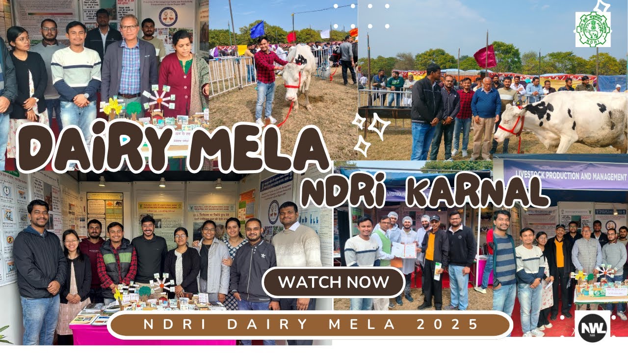 || National Dairy Mela and Agri Expo || ICAR-NDRI || Mega Event 2025 || Watch Now ||
