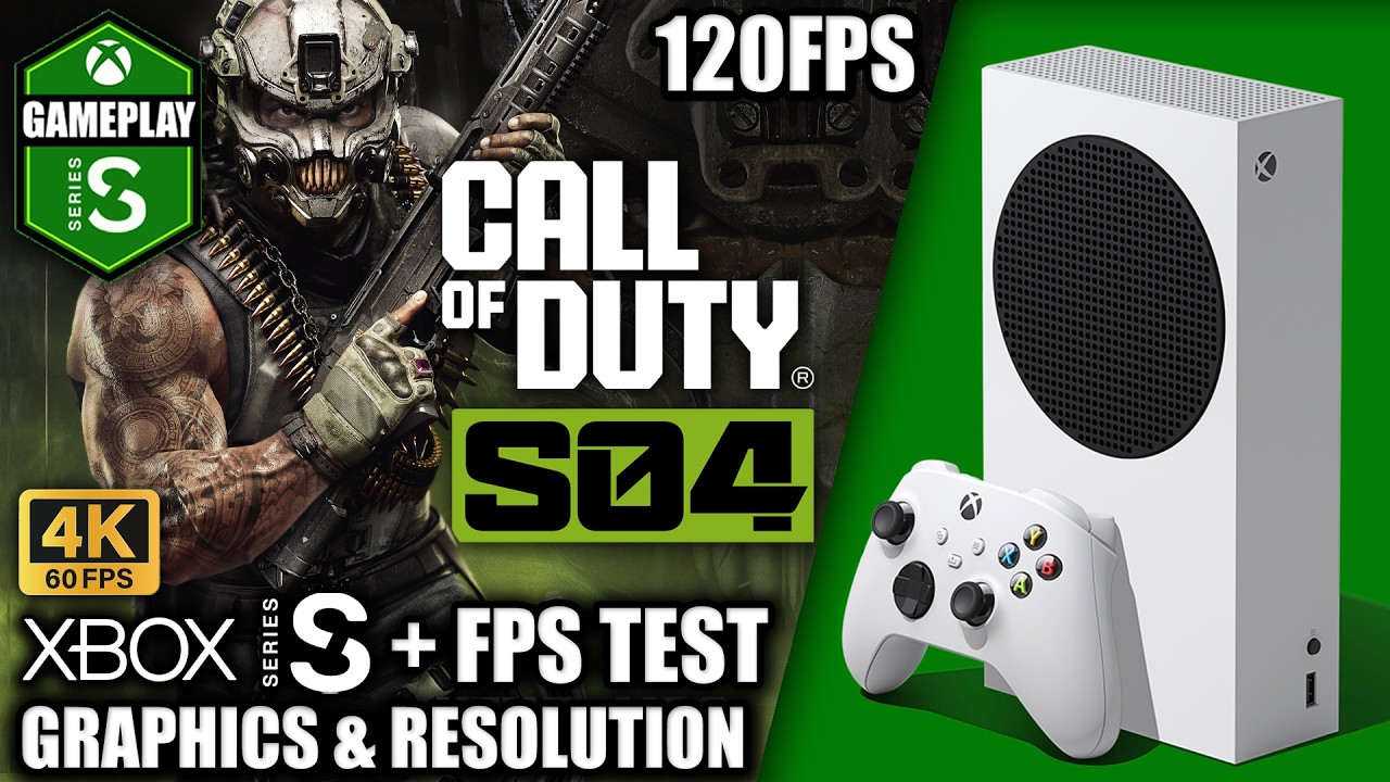 COD Black Ops 7/Warzone: Season 4 - Xbox Series S Gameplay + FPS Test