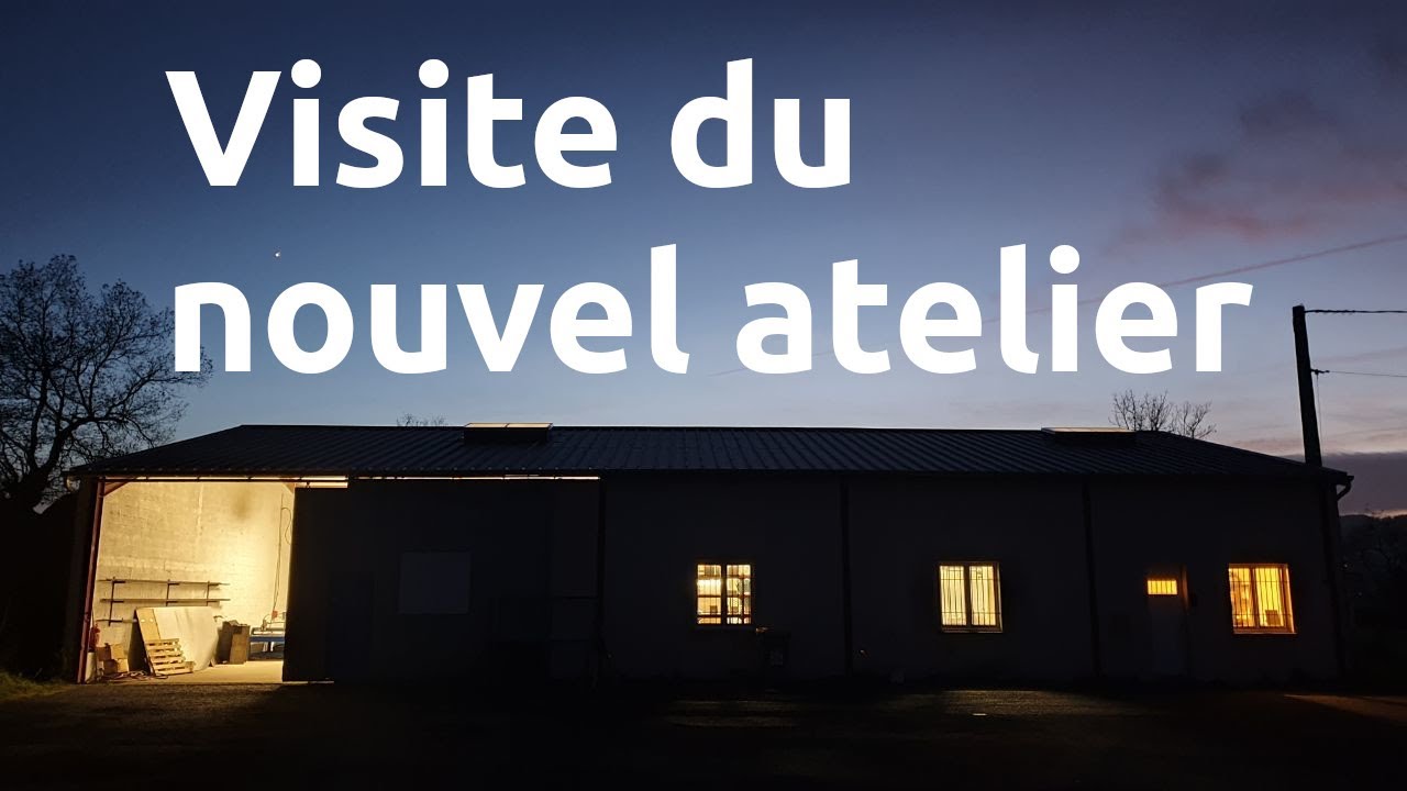 Visite du nouvel atelier d'uzume - La fabrique des poeles de masse