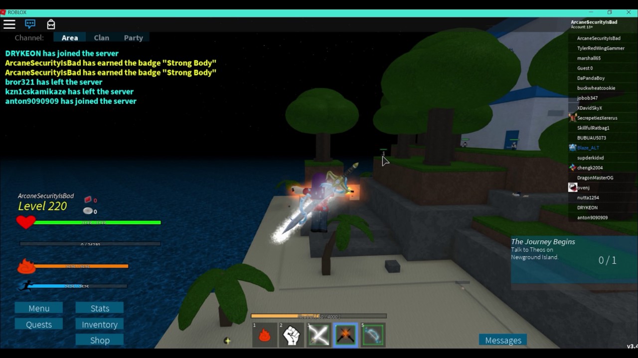 Arcane Adventures Legendary weapons showcase 1