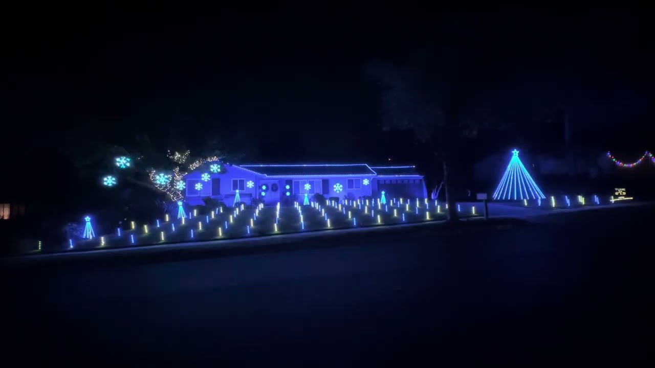 Trans-Siberian Orchestra - Wizards of Winter - Christmas Light Show 2024