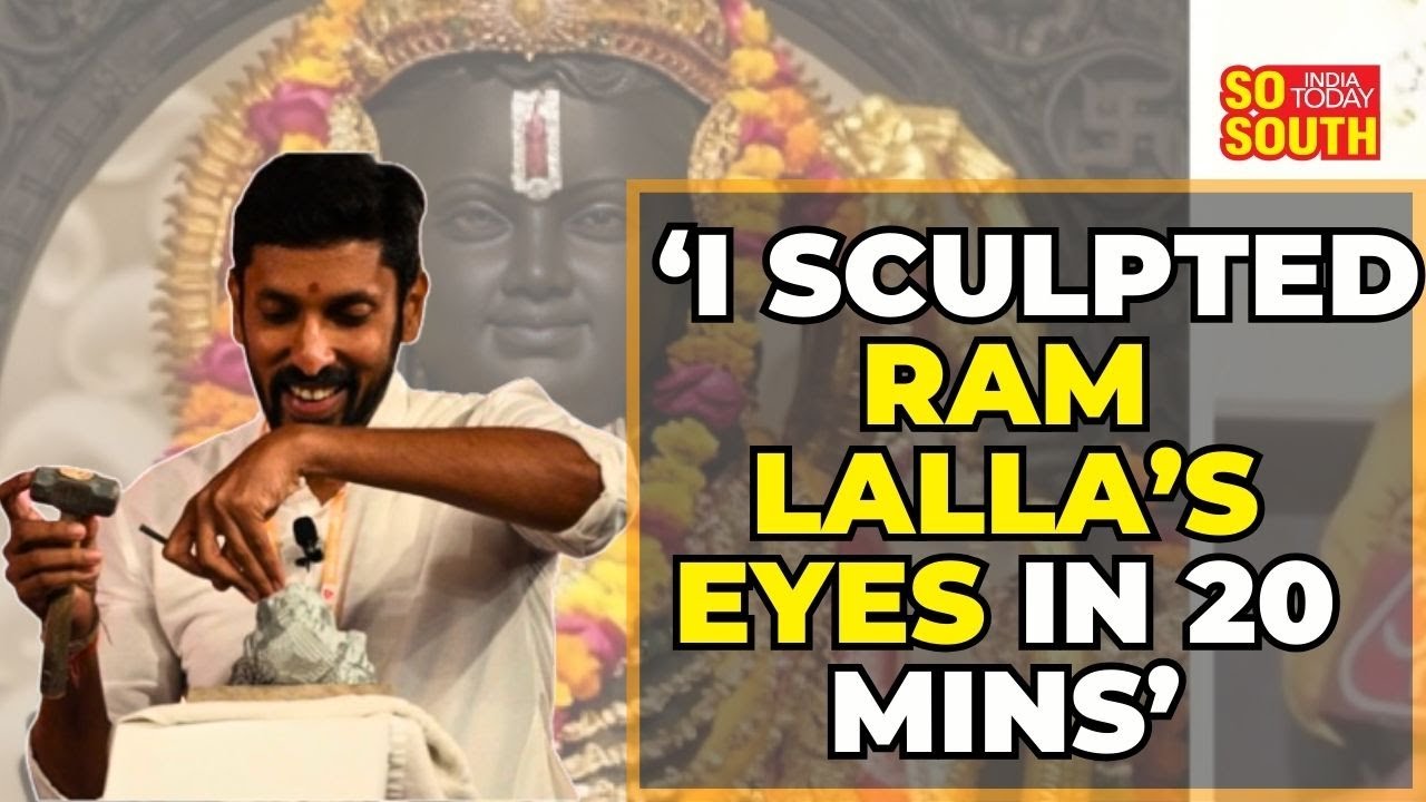Arun Yogiraj:'Given Just 20 Minutes to Sculpt Ram Lalla's Eyes'| SoSouth
