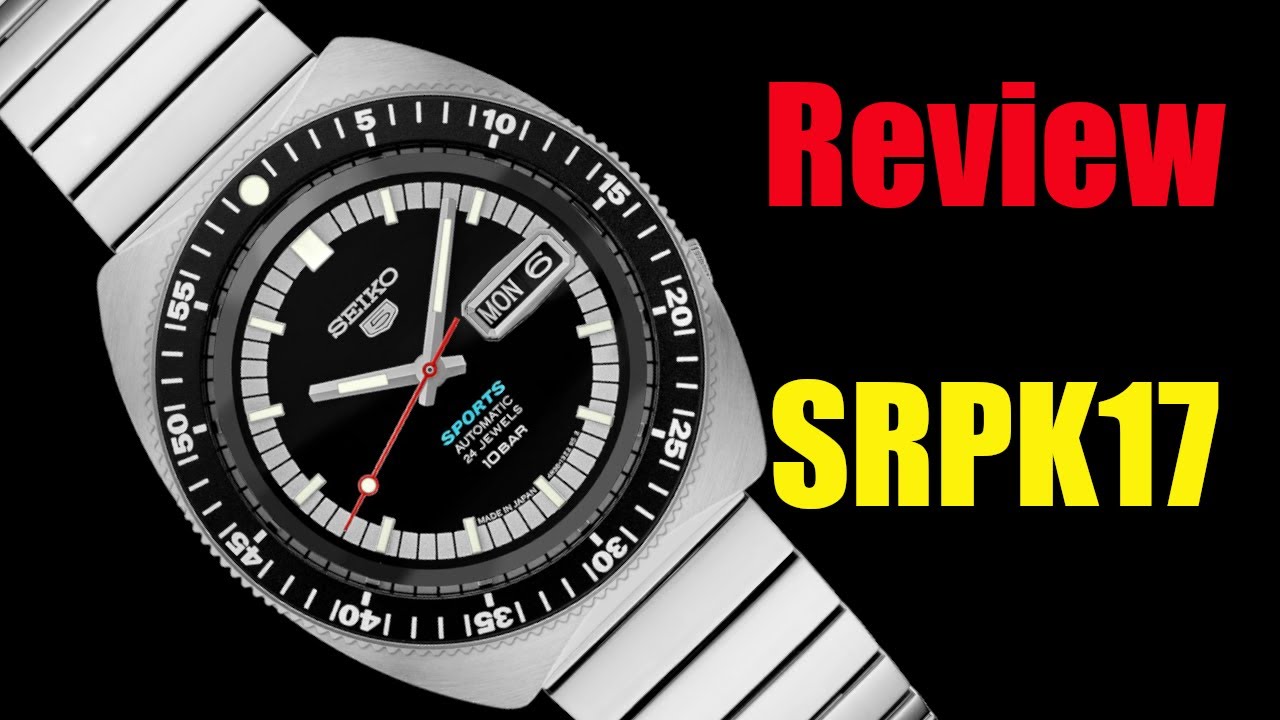 Watch Review: Seiko 5 Sports 55th Anniversary Limited Edition (SRPK17)