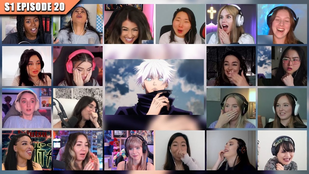 [Girls React] Jujutsu Kaisen Season 1 Episode 20 Reaction Mashup | 呪術廻戦