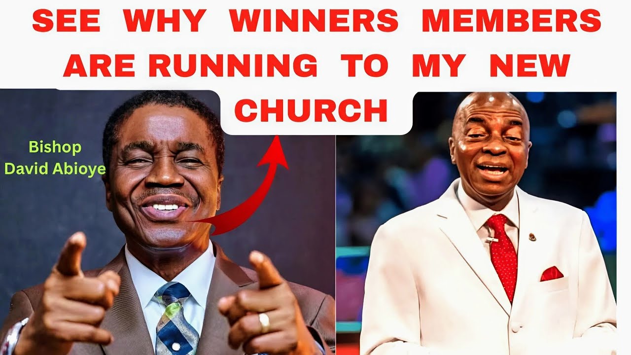 Bishop David Abioye Diverted All Winners Members to His New Church  shocking 😱 #davidabioye