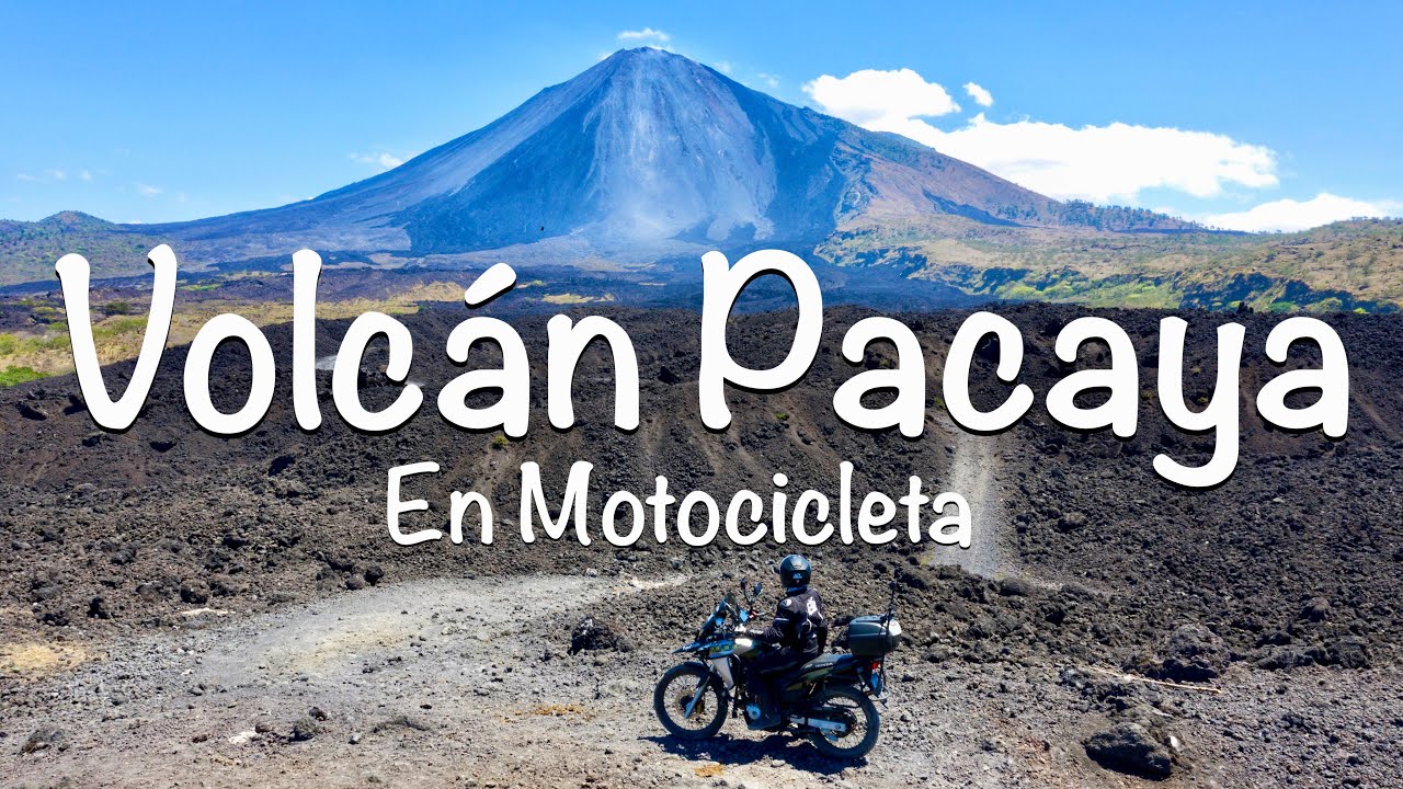 Volcán Pacaya en Motocicleta / Guatemala / Lava Petrificada / Off Road / Aventura / XRE 300 /