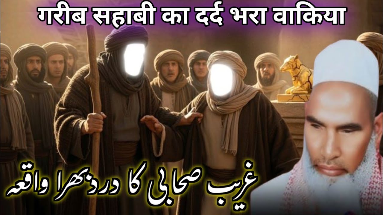 Ek Garib Sahabi Ka Dard Bhara Waqia Qari Hanif Sahab Ka Rula Dene Wale Bayan 