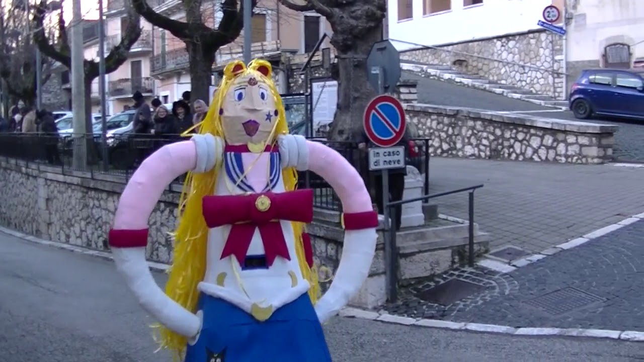 Villavallelonga. Sant'Antonio Abate sfilata. 17, genn, 2018, prima parte.