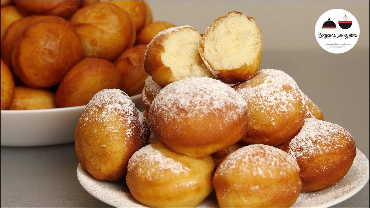 Самые Вкусные ПОНЧИКИ  Равнодушных не останется! Мягкие, воздушные пончики, как ПУХ!