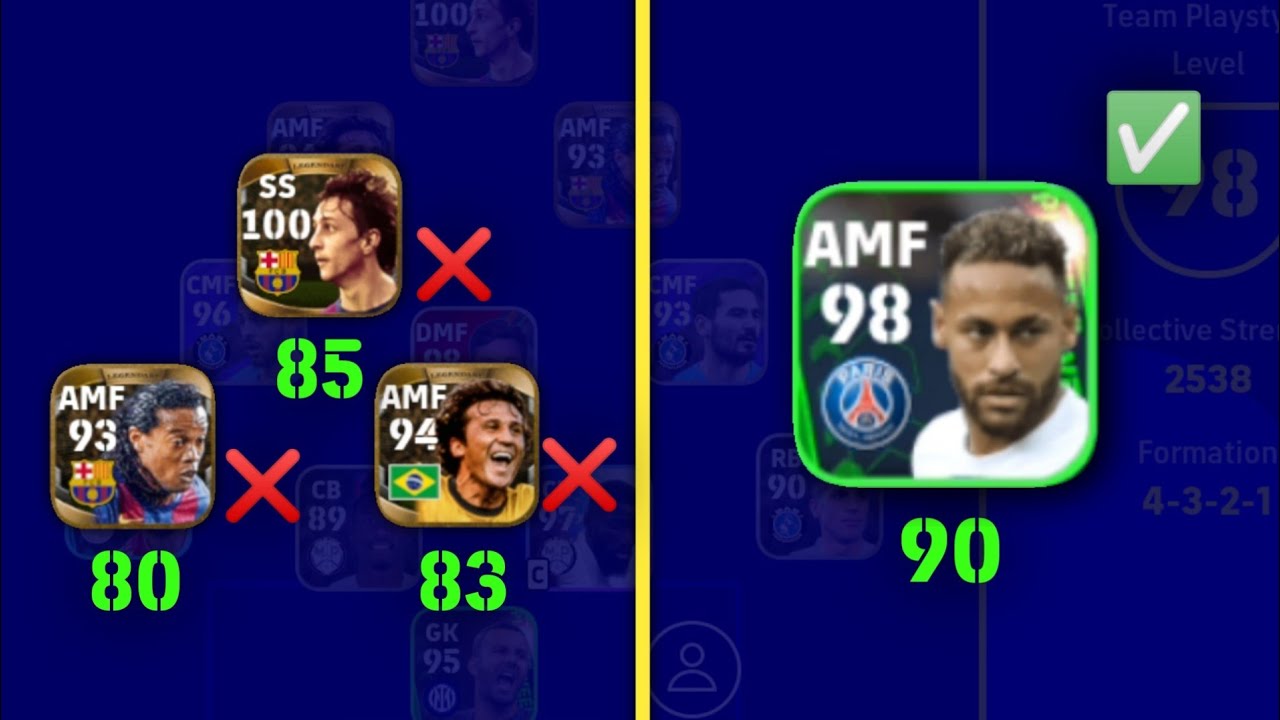 This is Why 98 Rated Neymar is a Beast at AMF 💎⚡ &bull; eFootball 23
