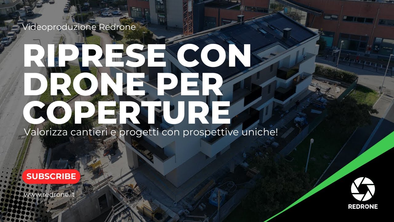 Riprese Con Drone - Copertura Copernit - Riccione