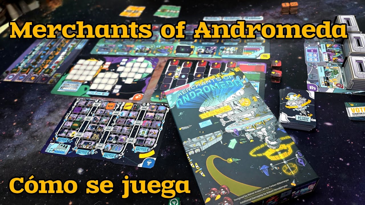 Merchants of Andromeda - Cómo se juega | Juego de mesa